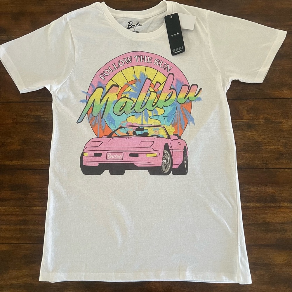 Barbie 'Follow the Sun' White T-Shirt